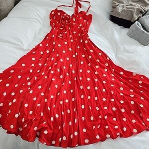 Red Polka Dot Dress